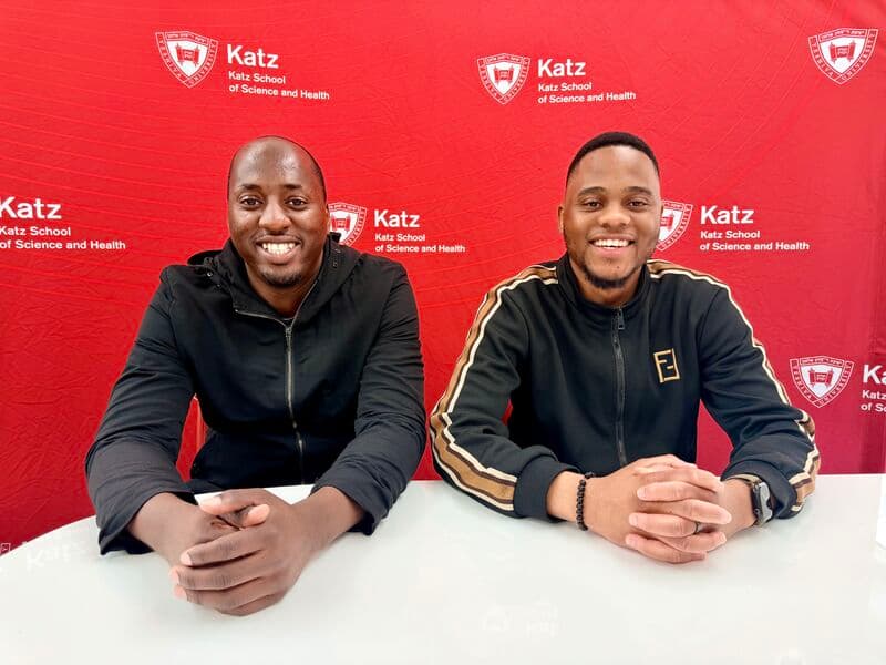 Tinotenda Maisiri and Donald Haguma, the Cosynced founding team